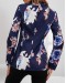 VINTAGE PRINTED FLORAL BLAZER